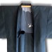 HAORI JAPONAIS HOMME EN SOIE BLEU NUIT 007-186 (L)